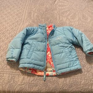 Reversible LL Bean Toddler Jacket